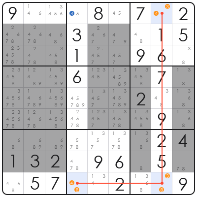 sudoku xy wing